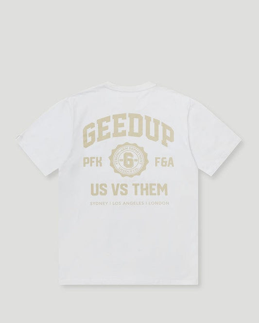 Us vs. Them T-Shirt White/Beige